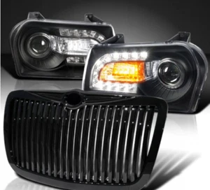 Scheinwerfer links + rechts für CHRYSLER 300C 05-10 LED OHNE GRILL SONDERANGEBOT - Bild 1 von 2