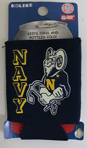 New Navy Naval Academy Licensed Cans Bottles Beer Alcohol Koozie - Picture 1 of 2