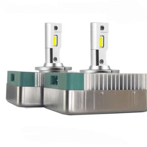 2x D5S LED 6000K White Bulbs 100W 16000LM Upgrade 40% More Powerful Replacement - Bild 1 von 9
