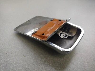 NICE USED ORIGINAL GHE PORSCHE 356A 356B 356C 356SC CHROME ASHTRAY WITH MOUNT #5 - Image 1 of 4