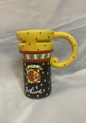 Taza de café Giftcraft regalo cerámica alta levantarse y quejarse antideslizante Foto 1 de 4