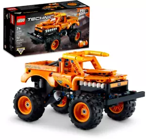 Monster Jam Truck costruibile fuoristrada pull back camion auto da corsa El Toro Loco LEGO - Foto 1 di 8