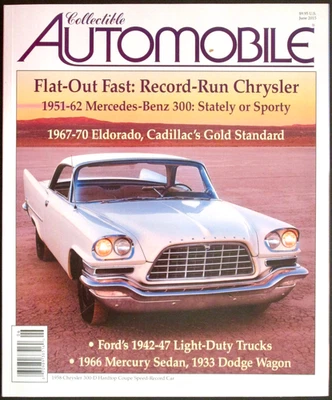 COLLECTIBLE AUTOMOBILE   June 2015 - Image 1 of 2