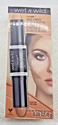 Wet n Wild MegaGlo Dual-Ended Contour Stick  Medium/Tan #752A  0.28 oz - Image 1 of 4