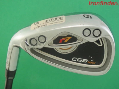 TaylorMade r7 CGB Max Single 9 Iron Graphite Senior Shaft Mens LEFT HAND - Image 1 of 4