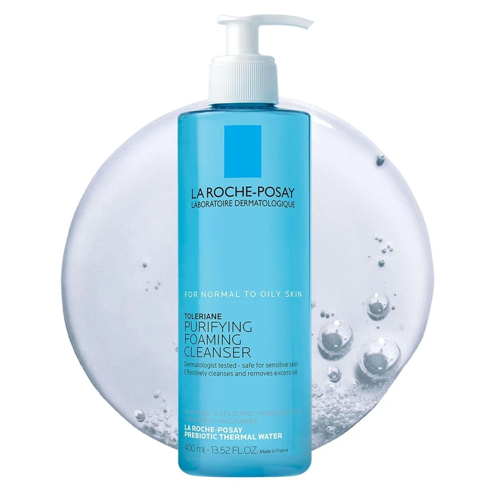 La Roche-Posay Toleriane Limpiador Espumoso Purificante Lavado Facial Sin Aceite con Foto 1 de 4
