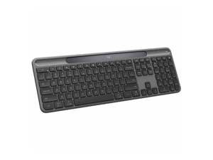 Logitech Signature Slim Solar+ Wireless Bluetooth Keyboard Graphite 920013755 - Picture 1 of 12