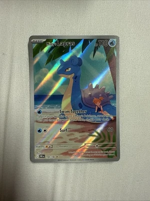 Mistys Lapras 194/182 Illustration Rare Pokemon Card 2025 Destined Rivals - Image 1 of 4