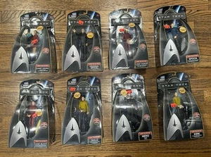 Star Trek Figures Lot Galaxy Collection Set Of 8 Playmate Toys As Is New In Box - Picture 1 of 3
