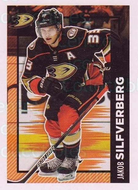 2023-24 Topps Stickers #14 Jakob Silfverberg - Image 1 of 1