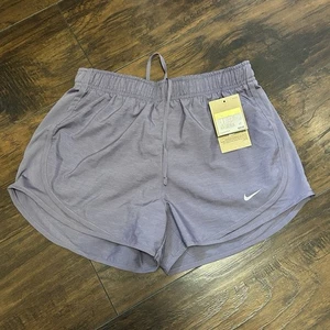 Nuevo con etiquetas Pantalones Cortos para Correr Nike Para Mujer Talla Pequeña Dri-FIT Tempo Forrados Calzoncillos Púrpura - Imagen 1 de 7