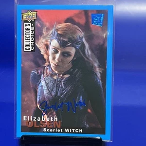 2024 Marvel Studios Ser. 2 Collector's Choice Elizabeth Olsen Cc54 Scarlet Witch - Bild 1 von 4