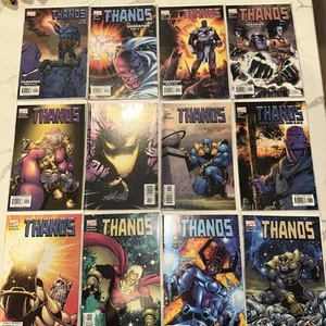 Thanos 1-12 Marvel, Jim Starlin, Kieth Giffen, Ron Lim NM+ - Picture 1 of 14