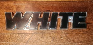 Vintage White Truck Emblem/Badge/Nameplate, Big Rig/Diesel/Semi, White Motor Co. - Picture 1 of 14