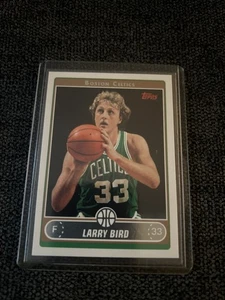 2006-07 Topps 33 Larry Bird COCKED POSITION FREE THROW Green Jersey | CELTICS - Bild 1 von 2