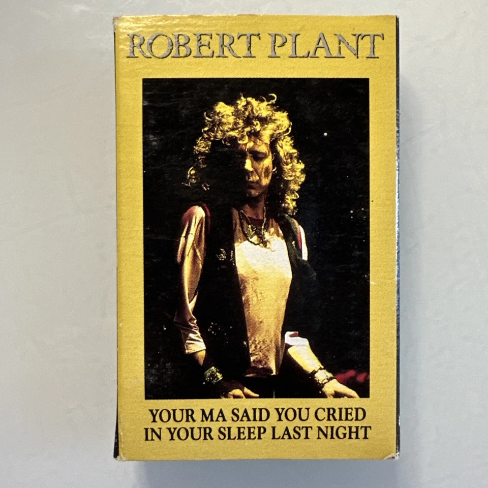 Robert Plant Your Ma Said You Cried In Your Sleep Last Night (Cassette) Single Foto 1 de 2
