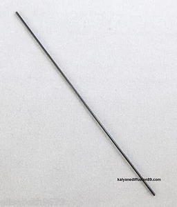 tige en acier bleui ø1,2 mm 80 mm de long horlogerie maquetiste modèlisme - Picture 1 of 1