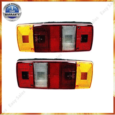 2x Rückleuchte Links + Rechts Passt für VW T4 VW T5 Pritsche Doka LT Heckleuchte - Bild 1 von 4