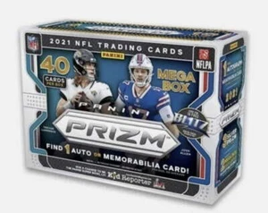 Mega caja exclusiva Panini Prizm NFL 2021 40 quilates - Imagen 1 de 1