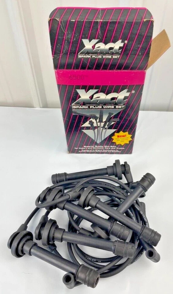 Juego de cables de bujías 9505 xref. # 6500 se adapta a HONDA, ISUZU en la tabla Foto 1 de 4