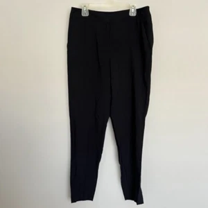 Neu mit Etikett All Saints schwarze Alfie Hose Größe 4 spitz zulaufende Knöchelhose Capsule Workwear - Bild 1 von 7