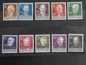 Deutschland Berlin MiNr 91-100 Männer aus der Geschichte Berlins postfrisch ** - Bild 1 von 2