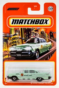 2021 Matchbox #71 '59 Dodge Coronet Police Car GREEN | NATIONAL PARKS | FSC - Picture 1 of 1