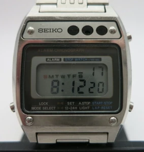 Vintage Seiko Digitaluhr - A639-5060 - Neu Akku - Bild 1 von 14