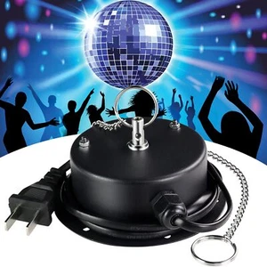 1 RPM Slow Speed Disco Ball Motor Heavy Duty Mirror Ball Electric Motor Rotat... - Picture 1 of 6