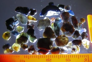 " Discounted Special " Australian Natural Rough Sapphires 40cts Gemstone Specs - Picture 1 of 6