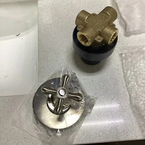 Kingston Brass KS303.AX Single Handle 3 Function Diverter Valve - Nickel - Picture 1 of 6