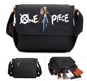 One Piece Law Anime Schultertasche Umhängetasche shoulder bag Tragtasche Nylon - Picture 1 of 8
