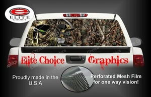 Bow Reaper Oak 2 Rear Window Graphic Decal Sticker Truck Car - Picture 1 of 3