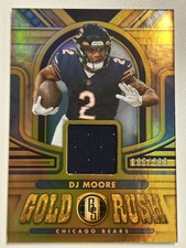 2023 Panini Gold Standard DJ Moore Relic 195/299 #GR-DJM