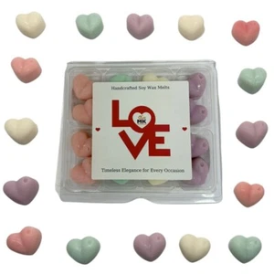All My Love Wax Melts, Valentine's wedding anniversary, 4 scents, Vegan soy wax - Picture 1 of 3