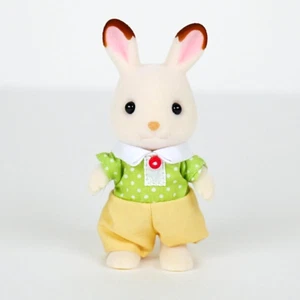 Calico Critters Sylvanian Families Chocolate Rabbit Brother - Imagen 1 de 8