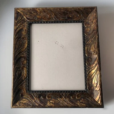 Moldura de pergaminhos de bronze 11,5” x 13,5” independente ou pendurada - Imagem 1 de 4