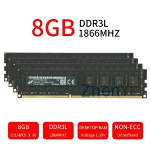 32GB 16GB 8GB 1866MHz DDR3L PC3L-14900U 240Pin Arbeitsspeicher SDRAM Micron DE - Bild 1 von 16