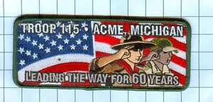 Boy Scouts - TROOP 115 ACME MICHIGAN LEADING THE WAY FOR 60 YEARS - Picture 1 of 1