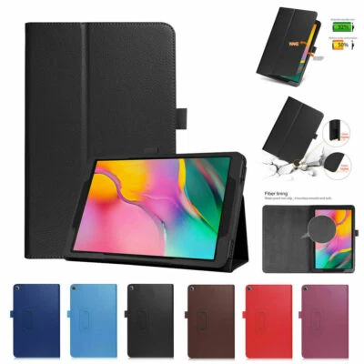 For Samsung Galaxy Tab A 10.1 2019 SM-T510 T515 Smart Leather Stand Cover Case - Image 1 of 4