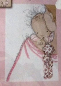 1 Sweet "Baby Hugs" Home Decor Counted Cross Stitch Kit - Picture 1 of 1