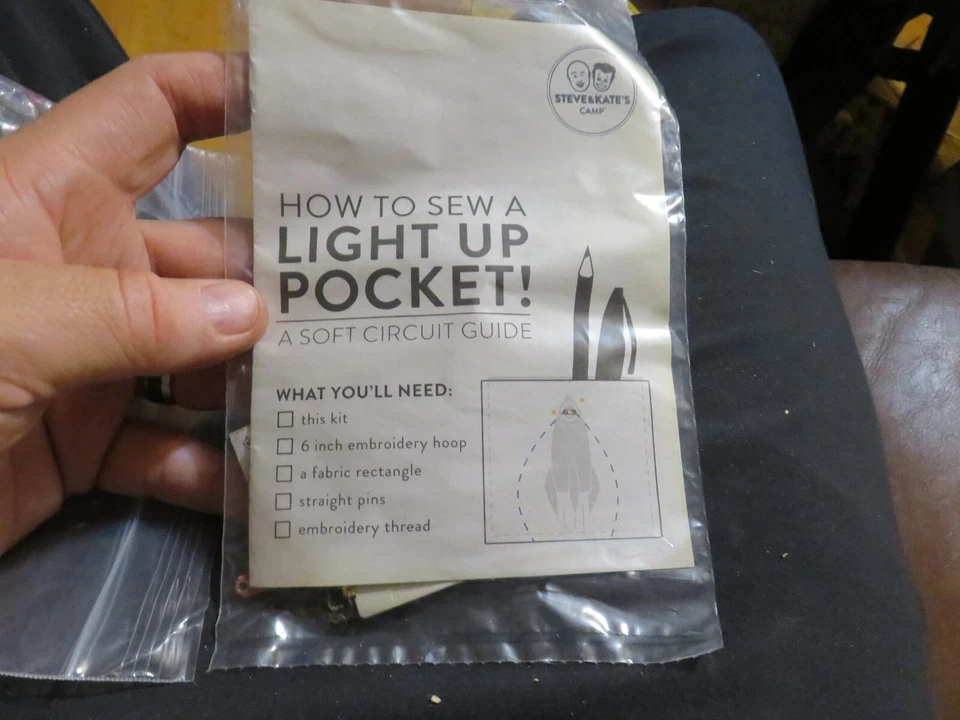 How to Sew a Light Up Pocket Kids Craft Kit - Image 1 of 3