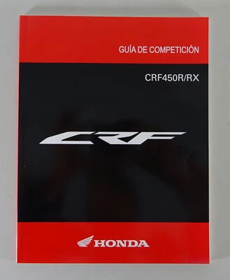 Manual De Servicio / Guía De Competición Honda CRF 450 R / RX De 02/2022 - Imagen 1 de 3