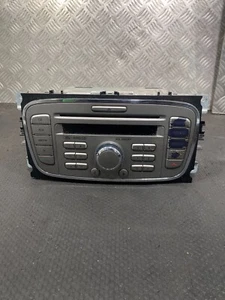 2010 FORD MONDEO MK4 RADIO & CD PLAYER HEAD UNIT 7S7T-18C815-BA #10 - Picture 1 of 6