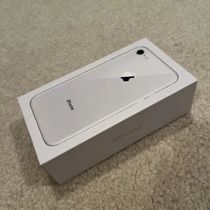 Empty iPhone 8 Box- Silver 64GB - Photo 1 sur 7