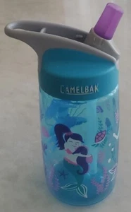CamelBak Kids Eddy Water Bottle, 0.4 L Mermaids Blue Purple - Picture 1 of 6