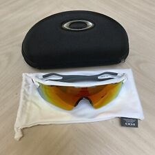 Oakley Men's Oo9211 Radar Ev Pitch Rectangular Sunglasses - White