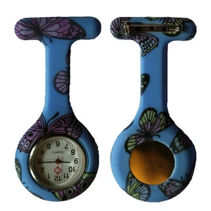 Nurse Watch Schwesternuhr Silikon Krankenschwesternuhr Pulsuhr Kitteluhr Pflege - Bild 1 von 1