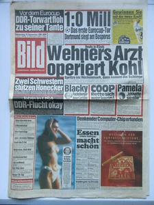 Imagen periódico del 14.11.1989, Loredana Berte, Pamela des Barres, Zsa Zsa Gabor - Imagen 1 de 1