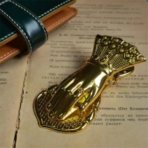 NEU Clip Tagebuch Dekoration Mappe Clips Hand Büroklammern Metallclip Handlesezeichen - Bild 1 von 13